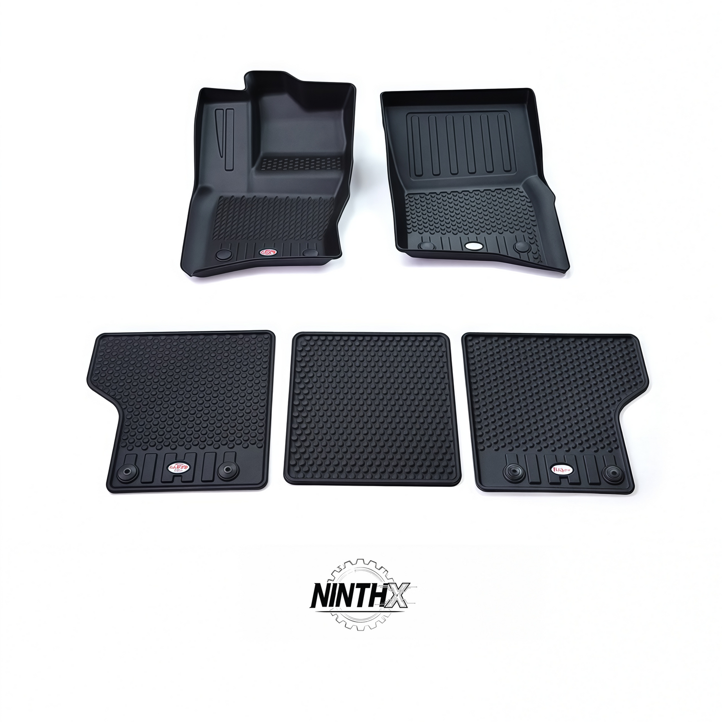 Heavy-duty washable Defender floor liners, detail view