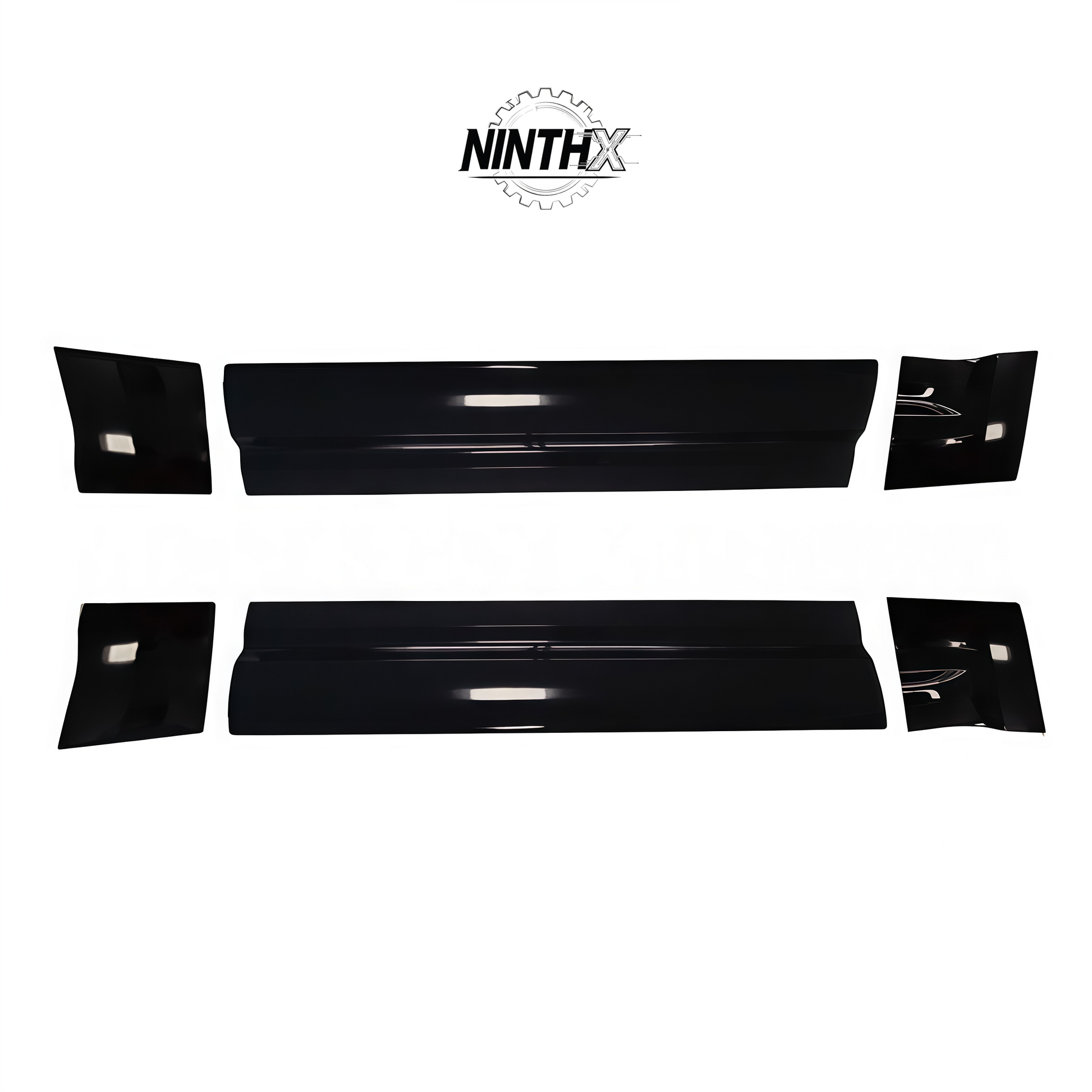 Exterior door lower trim replacement, texture detail