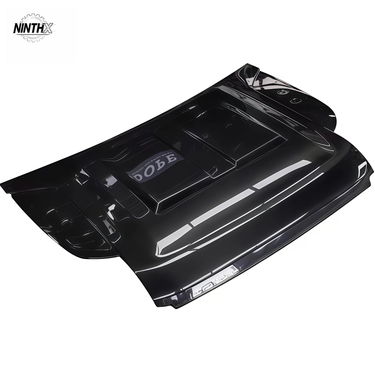 Carbon Fiber Kahn-Style Hood for Defender L663, main product view