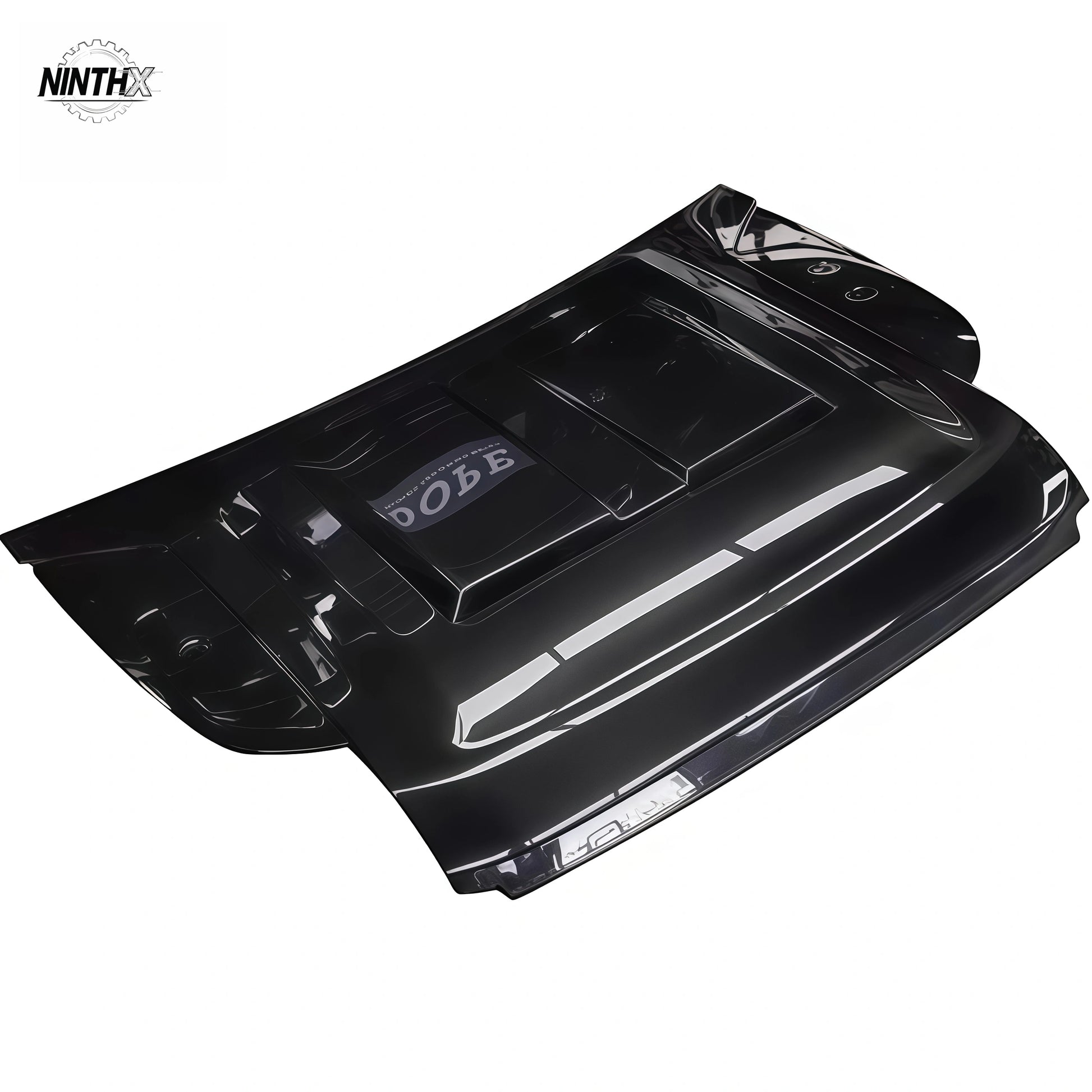 Carbon Fiber Kahn-Style Hood for Defender L663, main product view