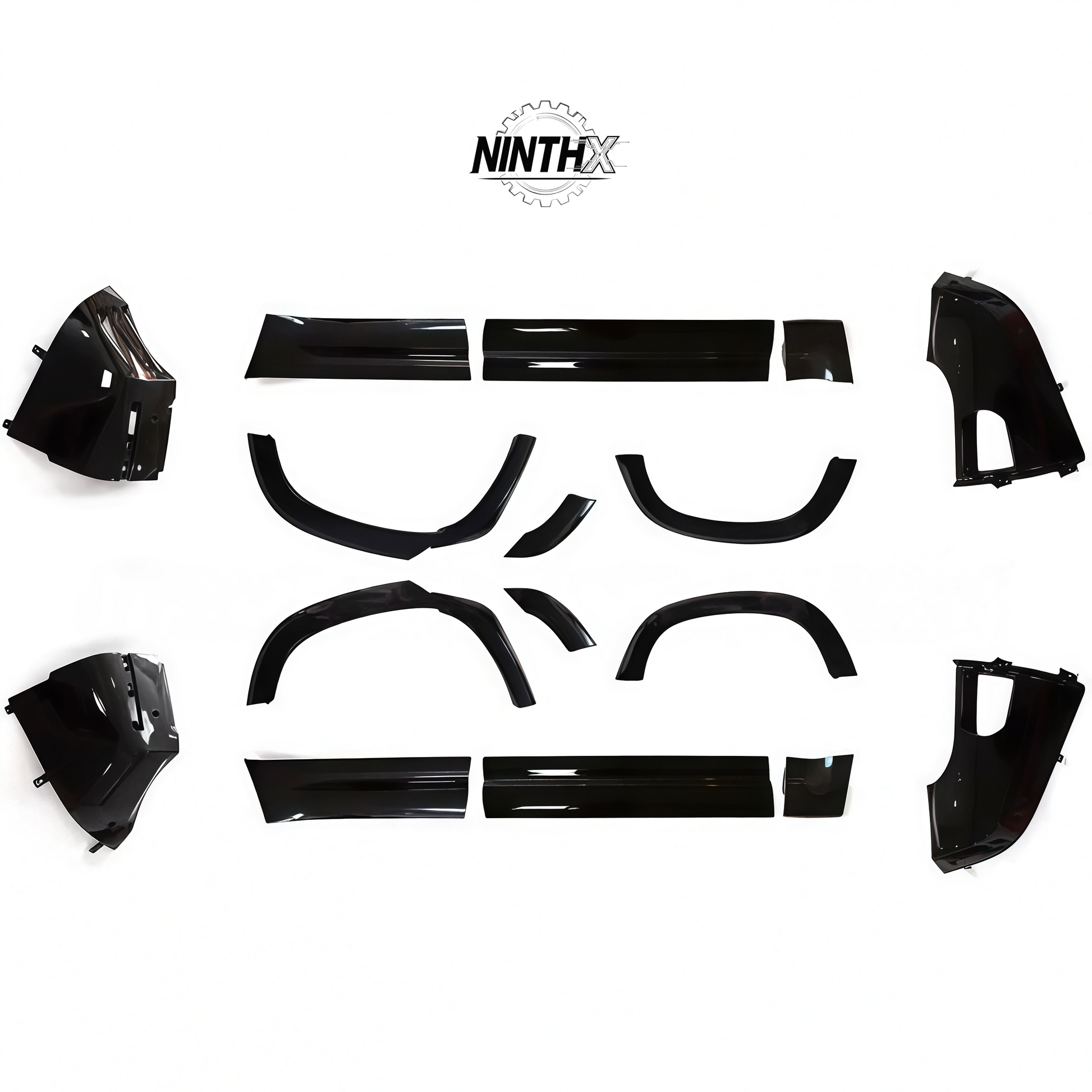 Side Skirts & Door Lower Moulding Kit for Defender L663, main product view