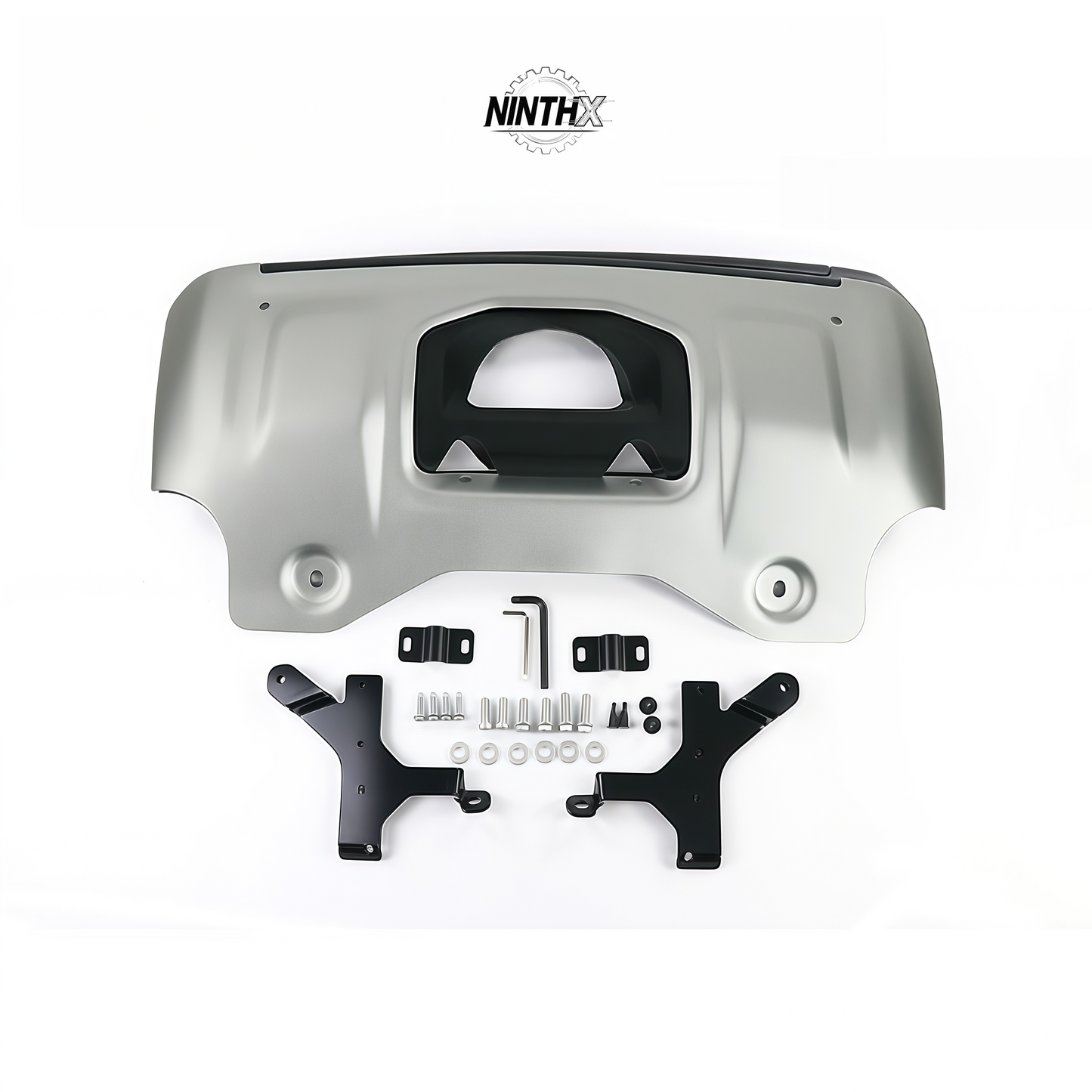Aluminum Front Skid Plate for Defender L663 90/110/130, main product view