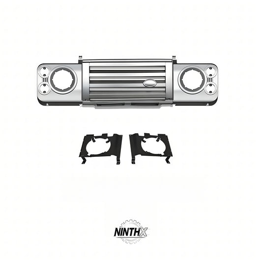 Front Grille & Headlight Surround Kit for Classic Defender, main product view