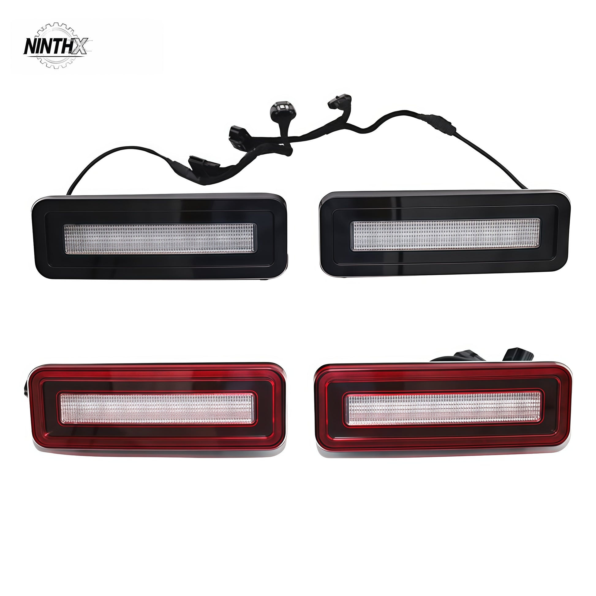 3-in-1 LED Rear Fog Reverse and Brake Light for Defender L663, main product view