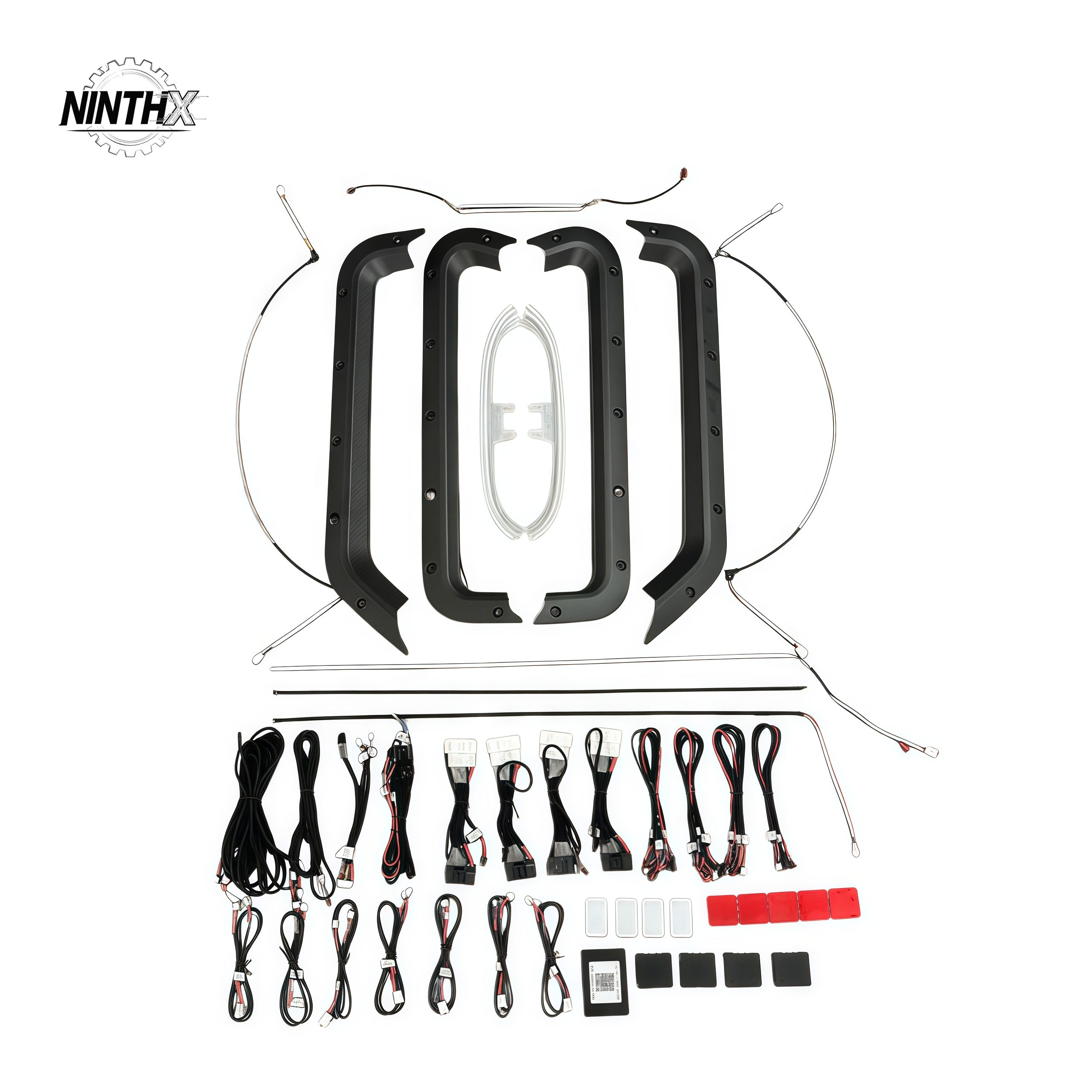 Defender L663 LED ambient interior lighting kit with fused harness