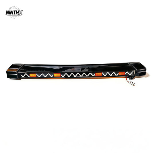 Black PP hood bug deflector and stone guard for Land Cruiser Prado LC250
