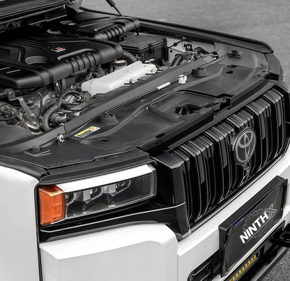 Molded ABS panel engine bay cover