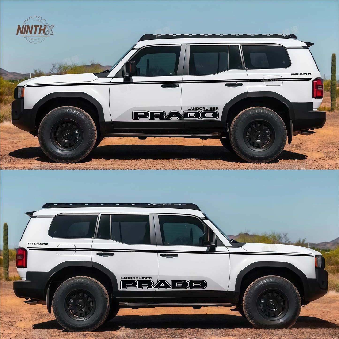 Body Decal Stripe & Graphics Kit for TOYOTA Land Cruiser 250