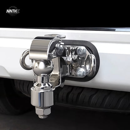 Pintle hook and ball pintle hook tow hitch