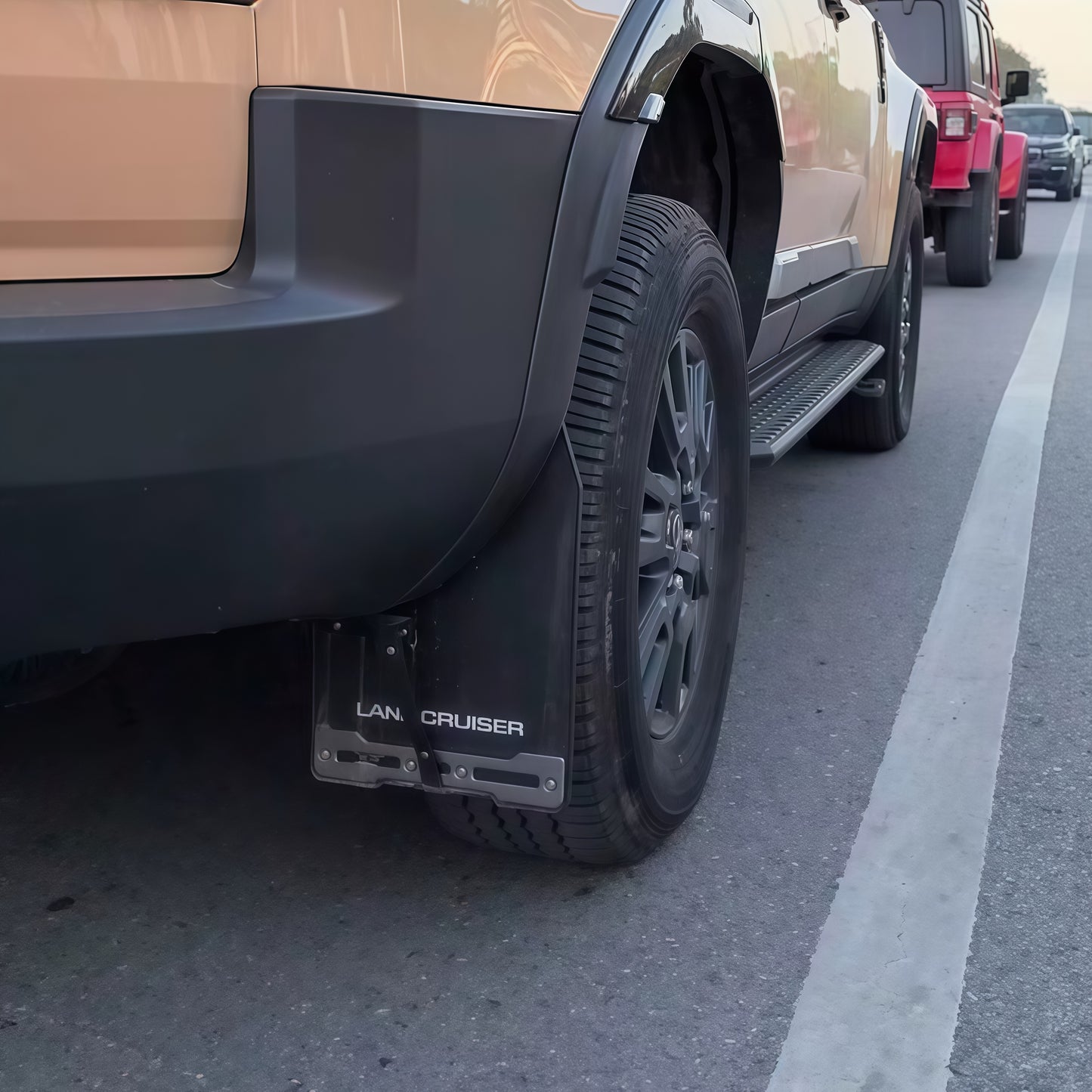 Land Cruiser logo mud flaps