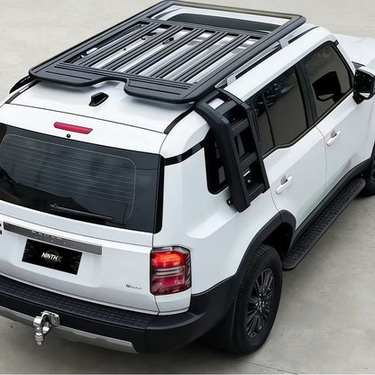 Bolt on frame roof platform rack