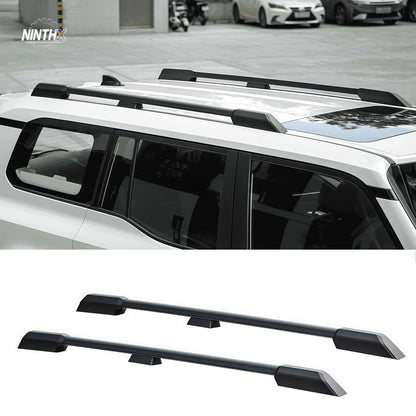 Flat alloy deck roof platform rack