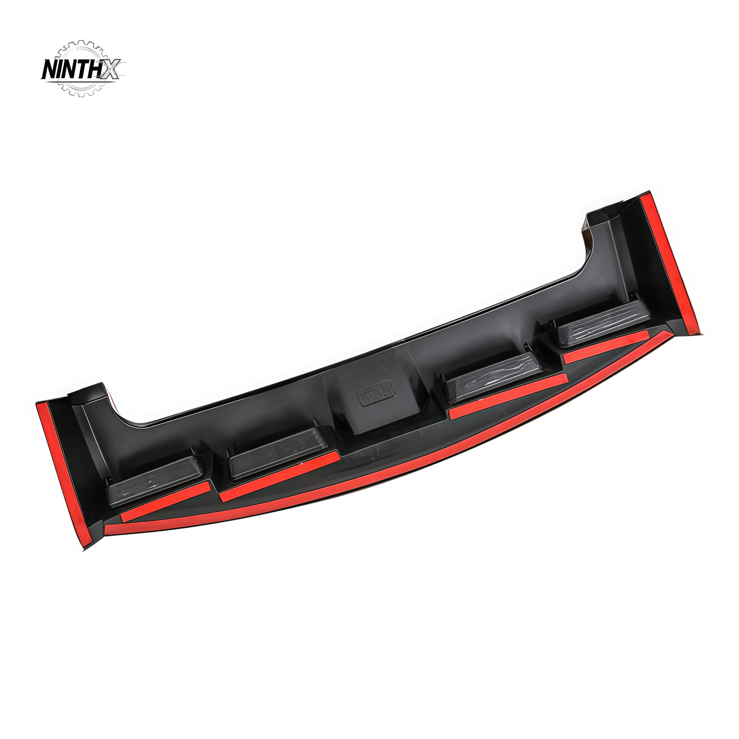Above windshield mount front roof spoiler