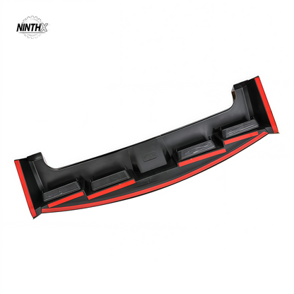 Above windshield mount front roof spoiler