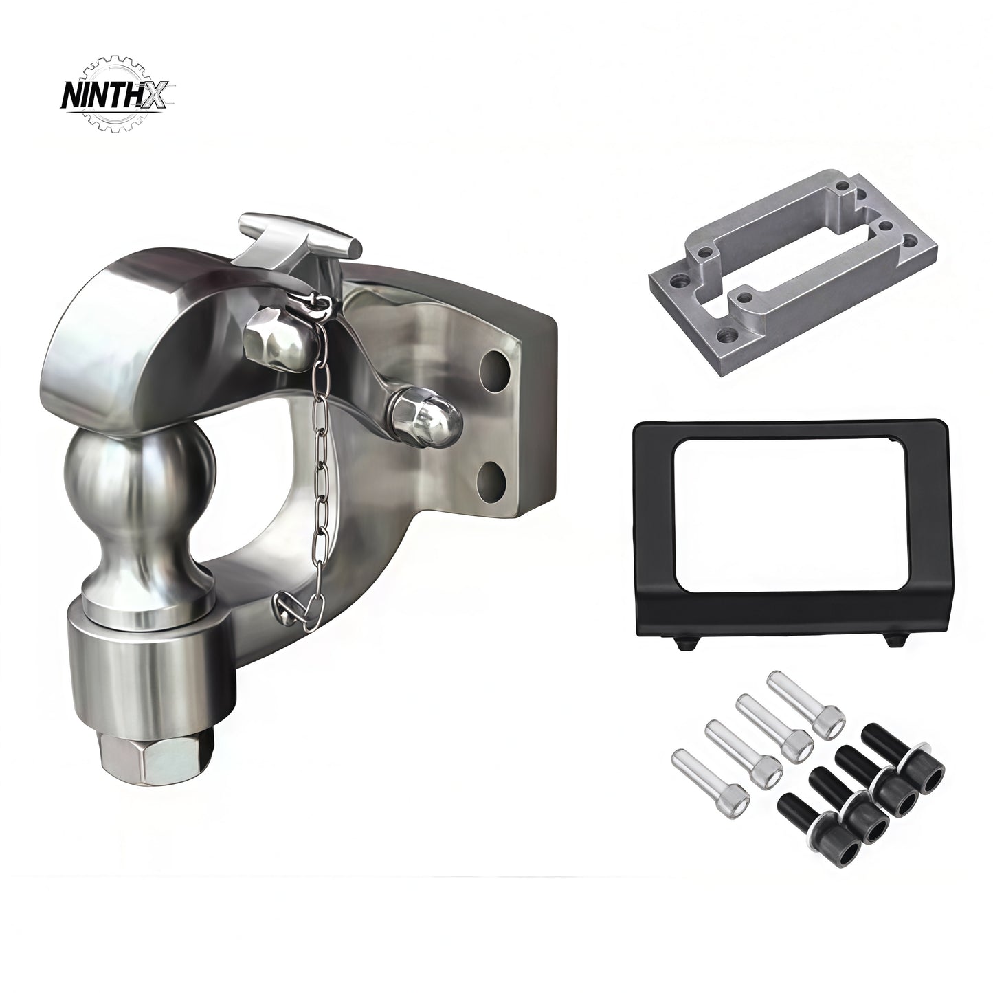 Bolt on mount pintle hook tow hitch for Land Cruiser Prado LC250