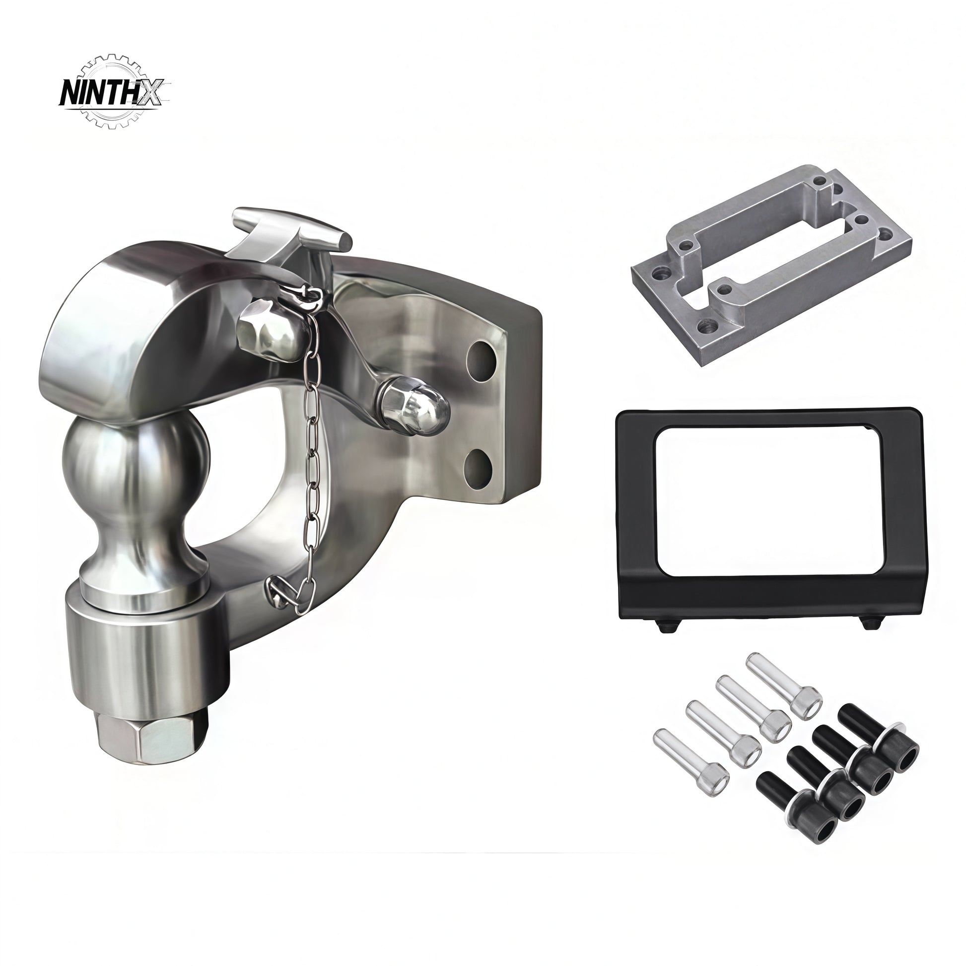 Bolt on mount pintle hook tow hitch for Land Cruiser Prado LC250