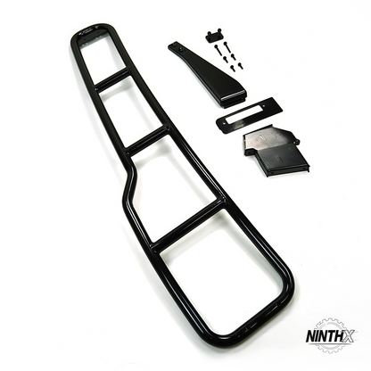 Aluminum Rear Door Ladder for Defender L663 90/110/130, main product view