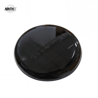 Plain Gloss Black Spare Tire Shell for Defender L663, main product view
