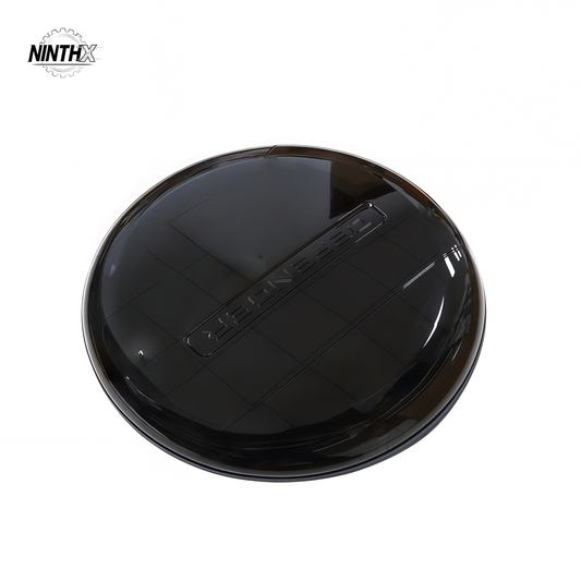 Plain Gloss Black Spare Tire Shell for Defender L663, main product view