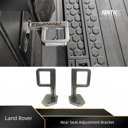 Comfort-angle rear seat modification kit, close-up detail