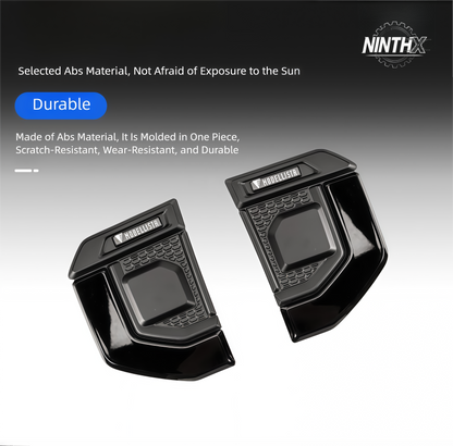 Honeycomb texture insert fender side vent trim covers