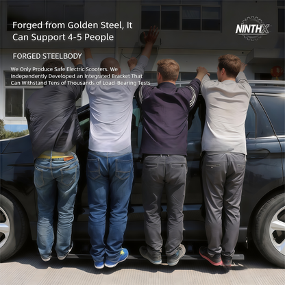 Comfortable step in power running boards